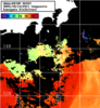 NOAA人工衛星画像:神奈川県近海, 1日合成画像(2025/10/14UTC)