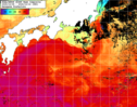 NOAA人工衛星画像:黒潮域, 1週間合成画像(2025/10/08～2025/10/14UTC)