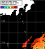 NOAA人工衛星画像:神奈川県近海, パス=20251016 10:15 UTC