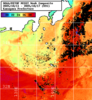 NOAA人工衛星画像:神奈川県近海, 1週間合成画像(2025/10/11～2025/10/17UTC)