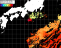 NOAA人工衛星画像:黒潮域, パス=20251020 10:32 UTC
