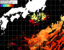 NOAA人工衛星画像:黒潮域, 1日合成画像(2025/10/20UTC)