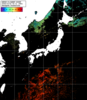 NOAA人工衛星画像:日本全域, パス=20251022 00:11 UTC