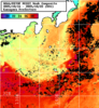 NOAA人工衛星画像:神奈川県近海, 1週間合成画像(2025/10/16～2025/10/22UTC)