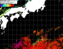 NOAA人工衛星画像:黒潮域, 1日合成画像(2025/10/22UTC)
