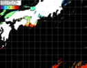 NOAA人工衛星画像:黒潮域, パス=20251023 11:09 UTC