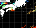 NOAA人工衛星画像:黒潮域, 1日合成画像(2025/10/23UTC)