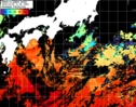 NOAA人工衛星画像:黒潮域, パス=20251026 11:48 UTC