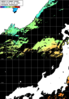 NOAA人工衛星画像:日本海, パス=20251030 12:06 UTC