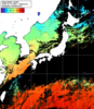 NOAA人工衛星画像:日本全域, 1日合成画像(2025/11/13UTC)