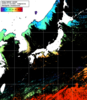 NOAA人工衛星画像:日本全域, 1日合成画像(2025/11/18UTC)