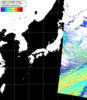 NOAA人工衛星画像:日本全域, パス=20260111 23:20 UTC