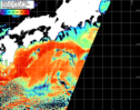 NOAA人工衛星画像:黒潮域, パス=20260115 01:00 UTC