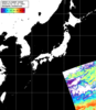 NOAA人工衛星画像:日本全域, パス=20260121 10:10 UTC