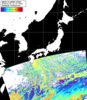 NOAA人工衛星画像:日本全域, パス=20260122 11:30 UTC