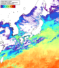 NOAA人工衛星画像:日本全域, 1日合成画像(2026/02/06UTC)
