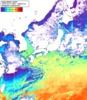 NOAA人工衛星画像:日本全域, 1日合成画像(2026/02/07UTC)