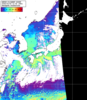 NOAA人工衛星画像:日本全域, パス=20260209 12:40 UTC