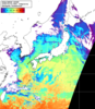 NOAA人工衛星画像:日本全域, 1日合成画像(2026/03/01UTC)