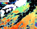 NOAA人工衛星画像:黒潮域, パス=20260307 00:10 UTC