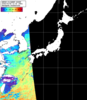NOAA人工衛星画像:日本全域, パス=20260308 13:20 UTC