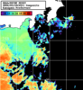 NOAA人工衛星画像:神奈川県近海, 1日合成画像(2026/03/10UTC)