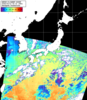 NOAA人工衛星画像:日本全域, パス=20260312 00:10 UTC
