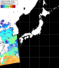 NOAA人工衛星画像:日本全域, パス=20260322 13:00 UTC