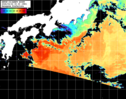 NOAA人工衛星画像:黒潮域, パス=20260322 00:30 UTC