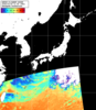NOAA人工衛星画像:日本全域, パス=20260325 11:50 UTC