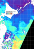 NOAA人工衛星画像:親潮域, パス=20260325 01:10 UTC