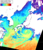 NOAA人工衛星画像:日本全域, パス=20260326 00:50 UTC