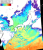 NOAA人工衛星画像:日本全域, パス=20260326 12:10 UTC