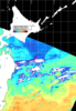 NOAA人工衛星画像:親潮域, パス=20260414 01:00 UTC