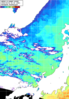 NOAA人工衛星画像:日本海, パス=20260414 00:20 UTC