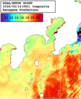 NOAA人工衛星画像:沿岸～伊豆諸島, 1日合成画像(2026/04/16UTC)