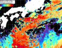 NOAA人工衛星画像:黒潮域, パス=20260419 00:20 UTC