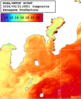 NOAA人工衛星画像:沿岸～伊豆諸島, 1日合成画像(2026/04/21UTC)