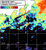 NOAA人工衛星画像:神奈川県近海, 1日合成画像(2026/04/25UTC)