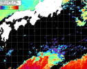 NOAA人工衛星画像:黒潮域, パス=20260425 00:00 UTC
