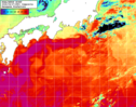 NOAA人工衛星画像:黒潮域, 1日合成画像(2026/04/27UTC)