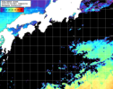 NOAA人工衛星画像:黒潮域, 1日合成画像(2026/05/06UTC)