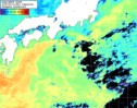 NOAA人工衛星画像:黒潮域, 1日合成画像(2026/05/13UTC)