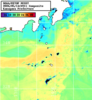 NOAA人工衛星画像:神奈川県近海, 1日合成画像(2026/05/14UTC)