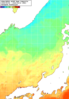 NOAA人工衛星画像:日本海, 1週間合成画像(2026/05/08～2026/05/14UTC)