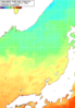 NOAA人工衛星画像:日本海, 1週間合成画像(2026/05/09～2026/05/15UTC)