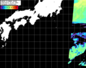 NOAA人工衛星画像:黒潮域, パス=20260517 22:40 UTC