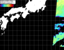 NOAA人工衛星画像:黒潮域, パス=20260517 23:10 UTC