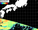 NOAA人工衛星画像:黒潮域, パス=20260518 01:00 UTC