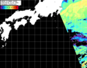 NOAA人工衛星画像:黒潮域, パス=20260518 10:00 UTC